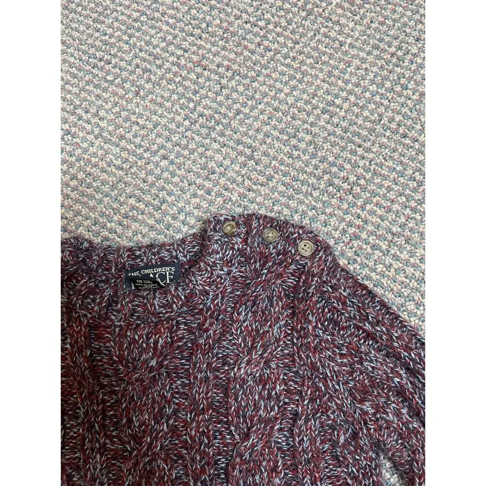 The Children's Place Burgundy Wool Blend Sweater 18 month